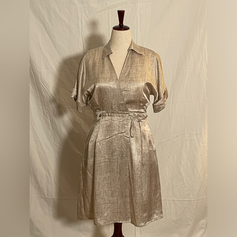 Armani Collezioni Silk Wrap Dress